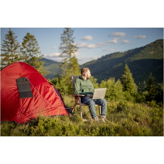 Przenośny panel solarny Ładowarka słoneczna USB składany turystyczny 80W TRAVEL SOLAR VOLT