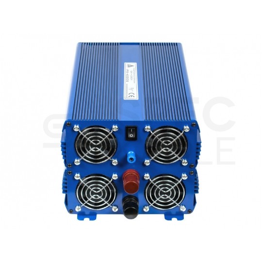 Przetwornica napięcia 12V / 230V czysty SINUS 2000/4000W + tryb Eco i pilot sterujący AZO Digital IPS-4000S PRO ECO MODE