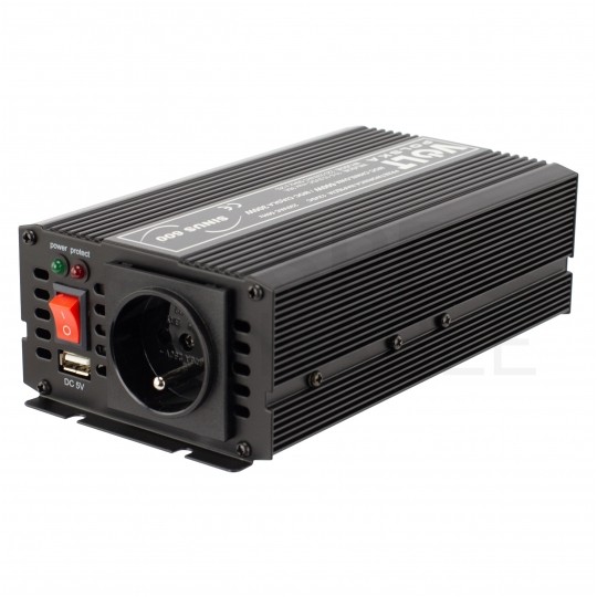 Przetwornica napięcia 12V / 230V czysty SINUS 300/600W VOLT SINUS 600
