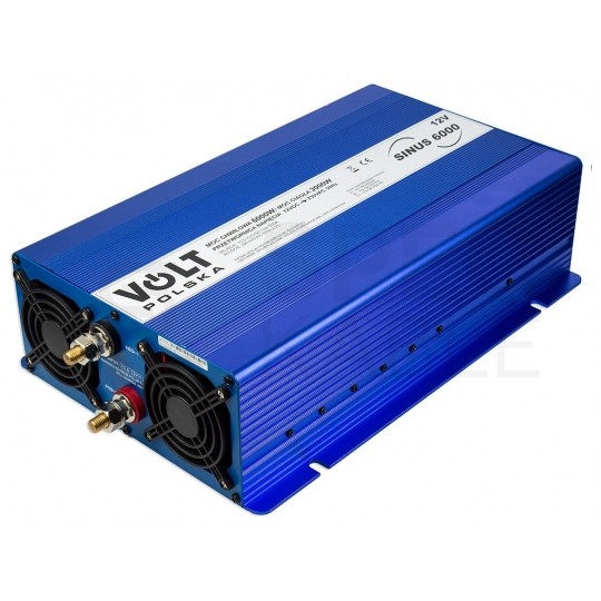 Przetwornica napięcia 12V / 230V czysty SINUS 3000/6000W + tryb Eco VOLT SINUS 6000 ECO
