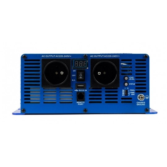 Przetwornica napięcia 12V / 230V czysty SINUS 3000/6000W + tryb Eco VOLT SINUS 6000 ECO