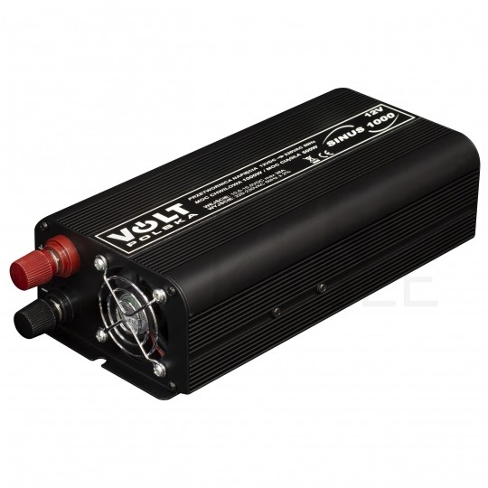 Przetwornica napięcia 12V / 230V czysty SINUS 500/1000W VOLT SINUS 1000