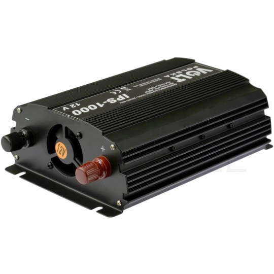 Przetwornica napięcia 12V / 230V SINUS modyfikowany 700/1000W VOLT IPS-1000