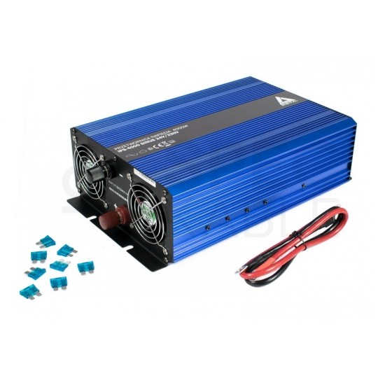 Przetwornica napięcia 24V / 230V czysty SINUS 2000/4000W AZO Digital IPS-4000S