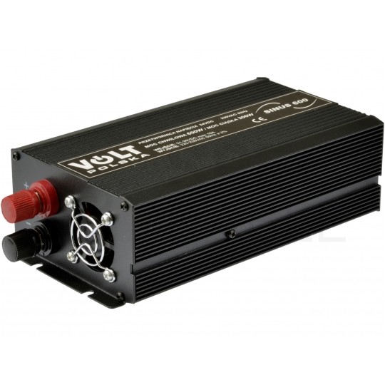 Przetwornica napięcia 24V / 230V czysty SINUS 300/600W VOLT SINUS 600