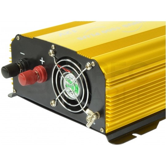 Przetwornica napięcia do kampera 12V / 230V czysty SINUS 600/1200W + panel sterowania VOLT SINUS 1200 PLUS