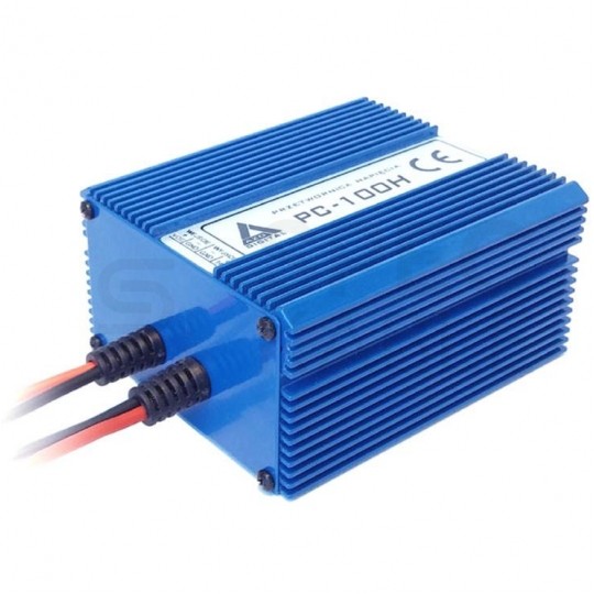 Przetwornica napięcia stałego DC 10-30V / 13,8V max. 100W hermetyczna IP67 AZO Digital PC-100H-12V