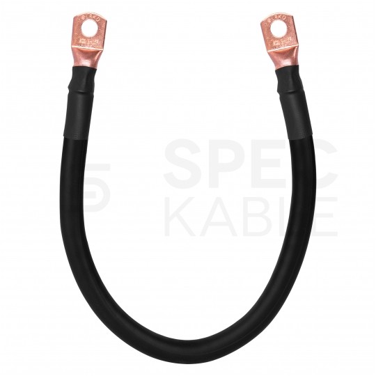 Przewód 35mm2 do łączenia akumulatorów AGM i żelowanych (z konektorami M8) o długości 35cm