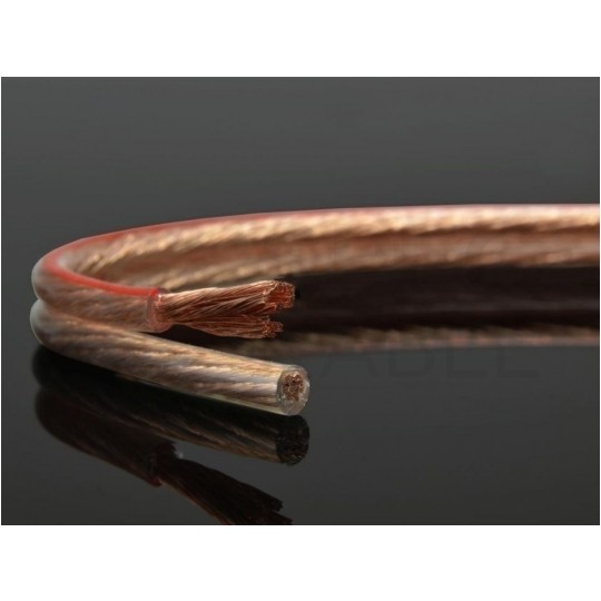 Przewód głośnikowy TLgYp 2x1 CU OFC miedź beztlenowa Technokabel