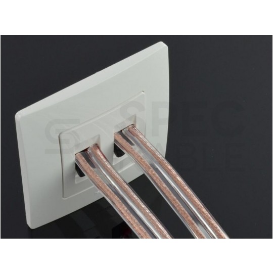 Przewód głośnikowy z żyłą basową TLgYp 2x4 CU OFC miedź beztlenowa PREMIUM BASS HIGHWAY AUDA