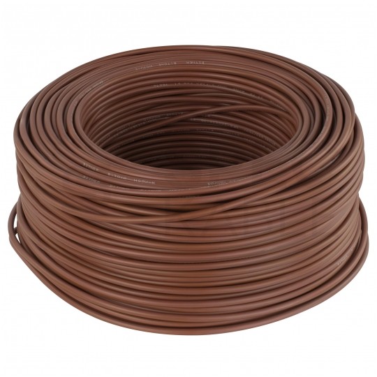 Przewód instalacyjny BiTOne H05V-K / LgY 0,75 500V brązowy linka giętka Bitner