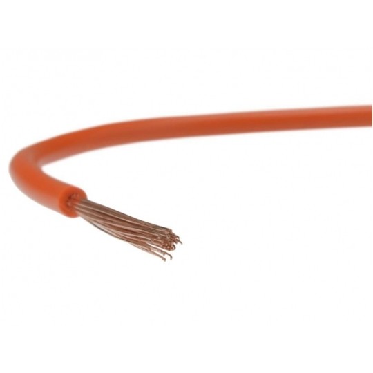 Przewód instalacyjny H05V-K / LgY 1 500V pomarańczowy linka giętka Elektrokabel