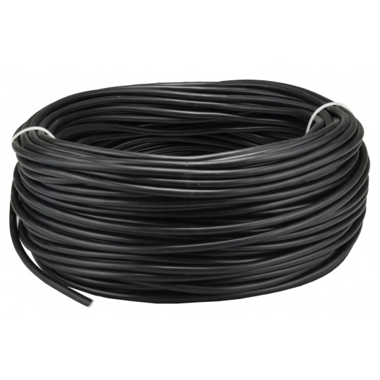 Przewód instrumentalny audio gitarowy PG011 0,22 czarny Technokabel