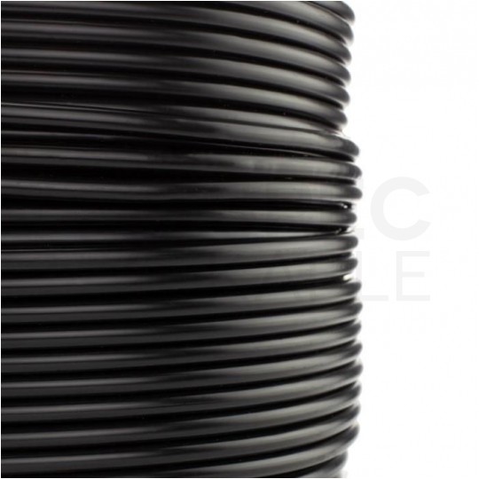 Przewód koncentryczny zewnętrzny żelowany 75ohm XzWDXpekw75 1,0/4,8/8,4 czarny Technokabel