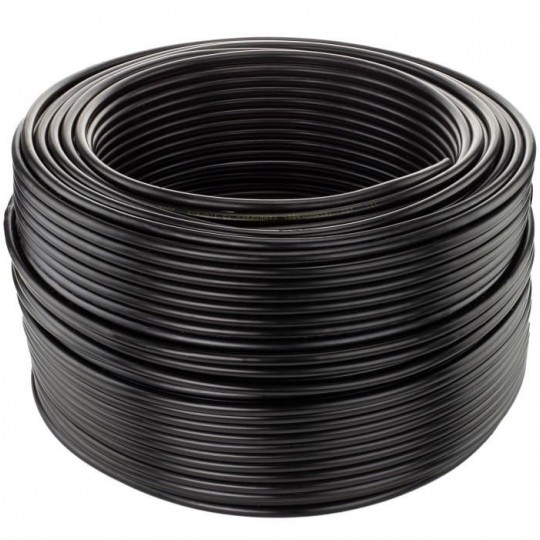 Przewód koncentryczny zewnętrzny żelowany 75ohm XzWDXpekw75 1,0/4,8/8,4 czarny Technokabel