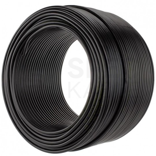 Przewód koncentryczny zewnętrzny żelowany 75ohm XzWDXpekw75 1,0/4,8/8,4 czarny Technokabel