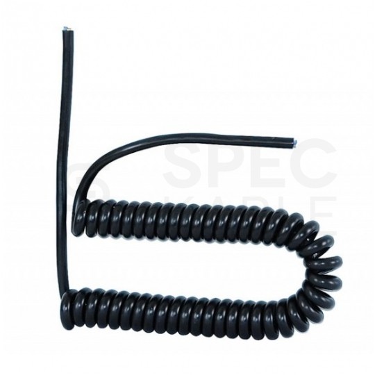 Przewód OMY spiralny 05VVH8-F 3x1 1,45m / 10m czarny