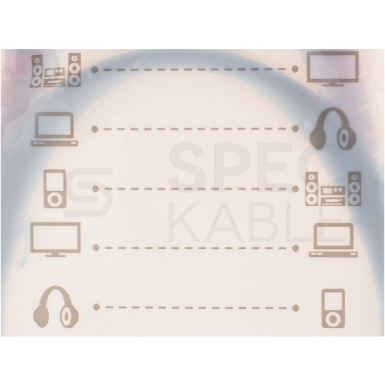 Przewód optyczny Audio TOSLINK Standard 2m