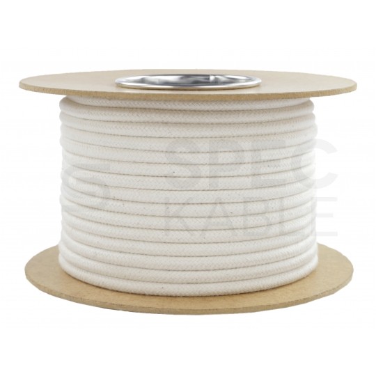 Przewód prądowy H03VV-F / OMY 300V 2x0,75 kabel w oplocie bawełna linka