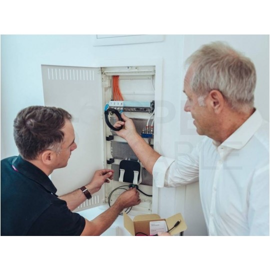 Przewód telefoniczny YTLYp 4x0,12 Cu płaski biały