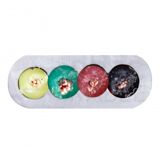 Przewód telefoniczny YTLYp 4x0,12 Cu płaski biały