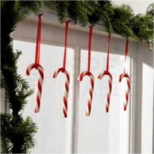 Przezroczyste haczyki dekoracyjne do wieszania ozdób (40szt haczyków + 48szt mini pasków) 3M COMMAND