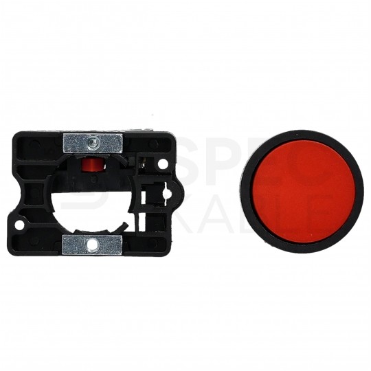 Przycisk sterowniczy do kaset sterowniczych XB2 czerwony STOP ADELID AS22-EA42