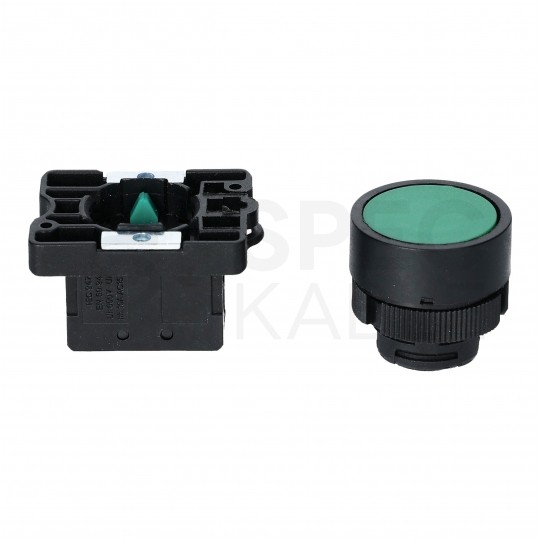Przycisk sterowniczy do kaset sterowniczych XB2 zielony START ADELID AS22-EA31
