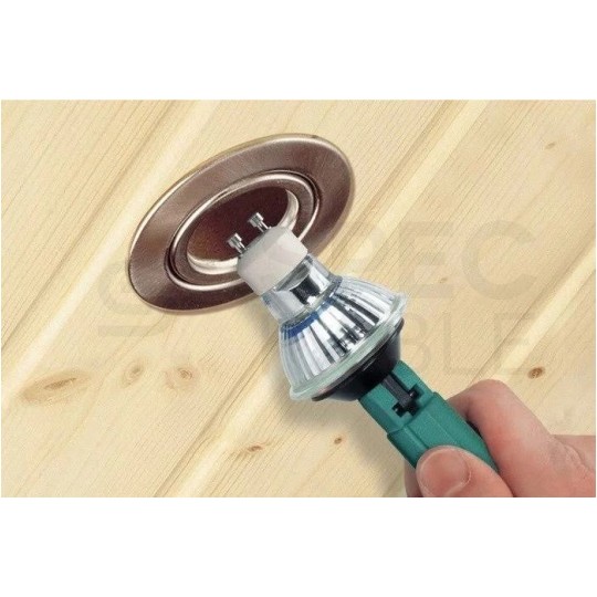 Przyssawka do montażu / demontażu żarówek halogenowych, halogenów WOLFCRAFT