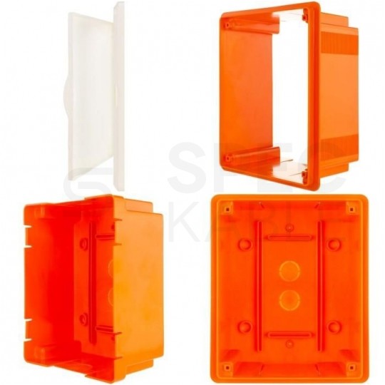 Puszka do złącza odgromowego regulowana z drzwiczkami 180x150x83-145mm PAWBOL R.8144D