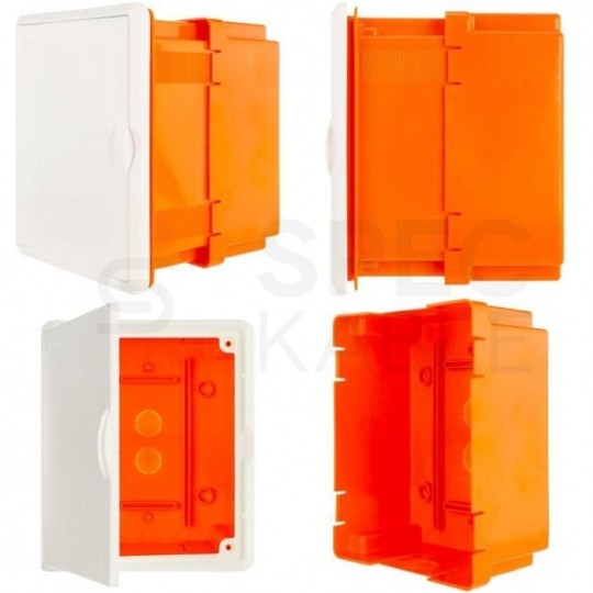 Puszka do złącza odgromowego regulowana z drzwiczkami 180x150x83-145mm PAWBOL R.8144D