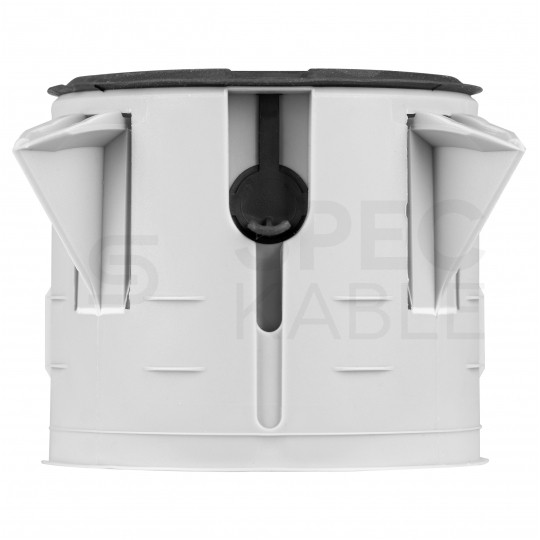 Puszka instalacyjna do styropianu fi:68x60mm podtynkowa do dociepleń szara KAISER