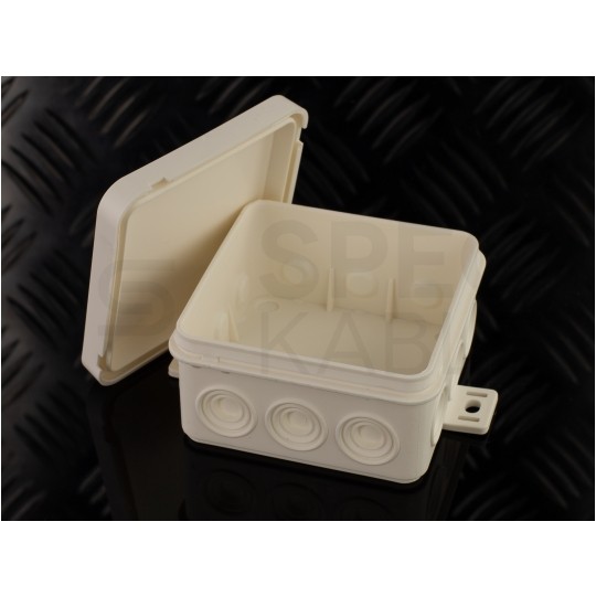 Puszka instalacyjna natynkowa 100x100x41mm hermetyczna IP54 biała ViPlast