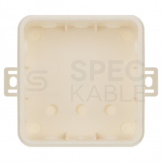 Puszka instalacyjna natynkowa 100x100x41mm hermetyczna IP54 biała ViPlast