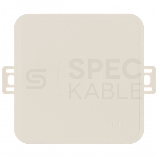 Puszka instalacyjna natynkowa 100x100x41mm hermetyczna IP54 biała ViPlast