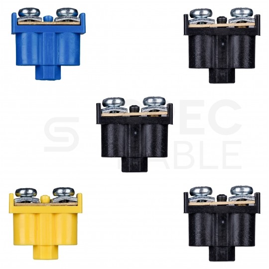 Puszka instalacyjna natynkowa 118x118x46mm hermetyczna IP55 ze złączkami czarna ViPlast