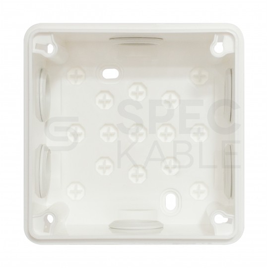 Puszka instalacyjna natynkowa 98x98x65mm hermetyczna IP55 biała ViPlast