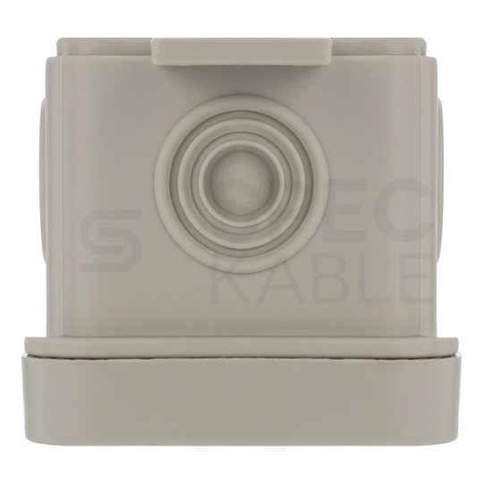 Puszka instalacyjna natynkowa typu KLIK 80x45x41mm hermetyczna IP54 szara ViPlast