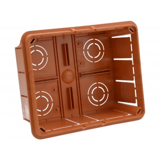 Puszka instalacyjna podtynkowa 158x127x70mm IP30 z białą pokrywą PAWBOL