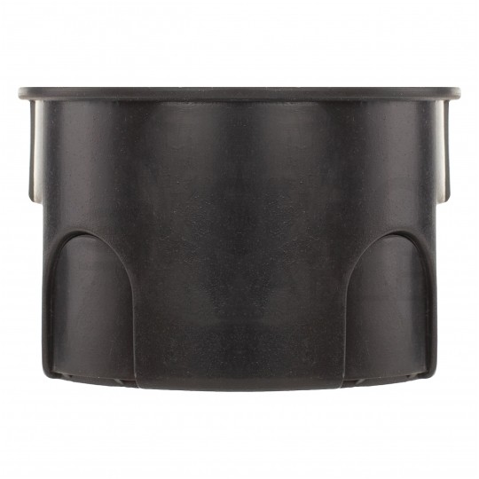 Puszka instalacyjna podtynkowa fi:60mm (63x40mm) IP30 z wkrętami czarna PAWBOL