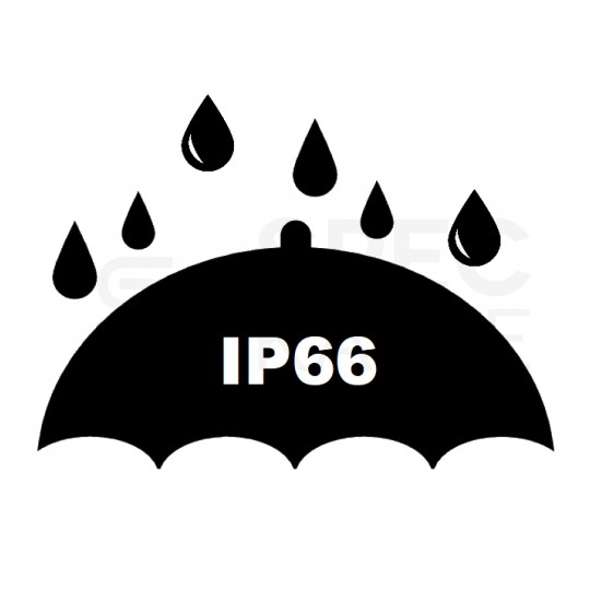 Puszka instalacyjna przeciwpożarowa KSK 100 PO10J natynkowa 101x101x63mm hermetyczna IP66 listwa 3-polowa pomarańczowa