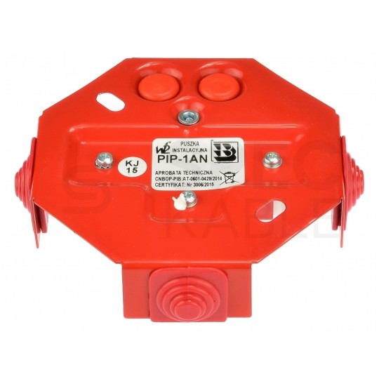 Puszka instalacyjna przeciwpożarowa PIP-1AN ppoż E90 rozgałęźna 2x4mm2