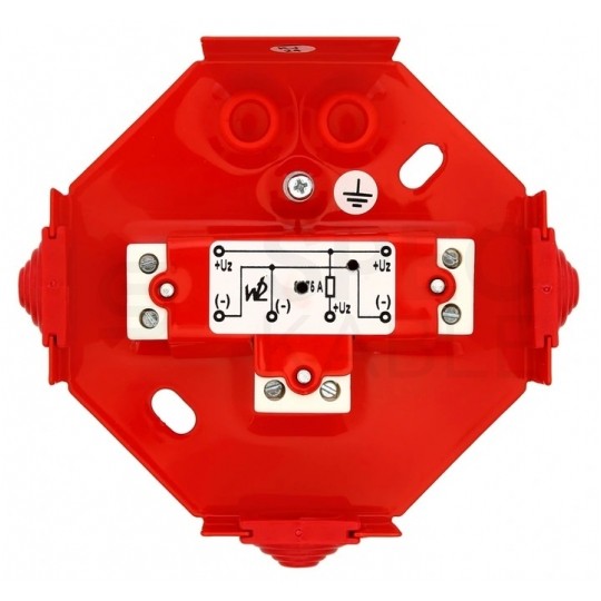 Puszka instalacyjna przeciwpożarowa PIP-1AN ppoż E90 rozgałęźna 2x4mm2 z bezpiecznikiem