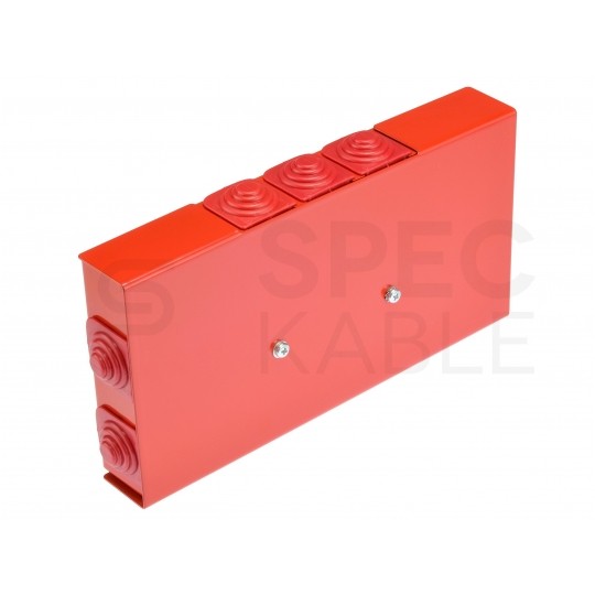 Puszka instalacyjna przeciwpożarowa PIP-2AN ppoż E90 przelotowa 6x4mm2