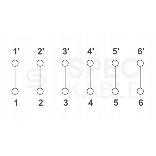 Puszka instalacyjna przeciwpożarowa PIP-2AN ppoż E90 przelotowa 6x4mm2