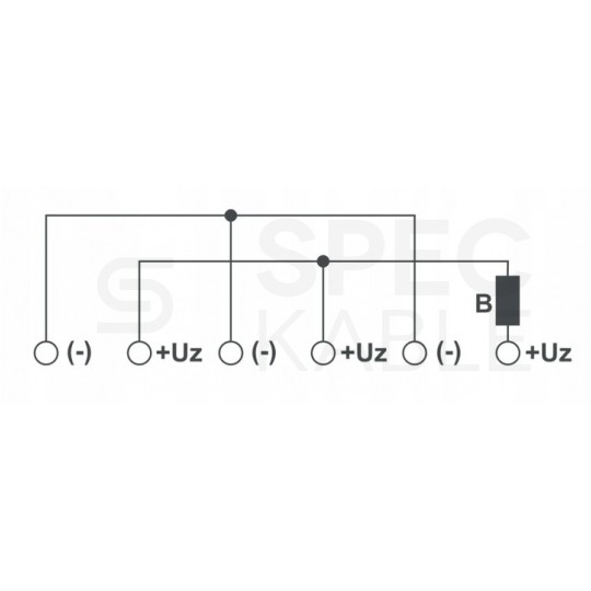 Puszka instalacyjna przeciwpożarowa PIP-2AN ppoż E90 rozgałęźna 2x4mm2 z bezpiecznikiem