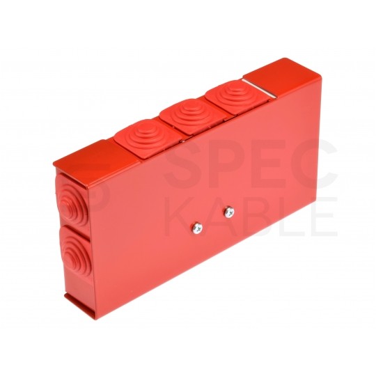 Puszka instalacyjna przeciwpożarowa PIP-2AN ppoż E90 rozgałęźna 2x4mm2 z bezpiecznikiem
