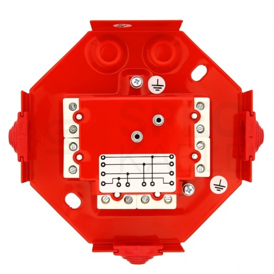 Puszka instalacyjna przeciwpożarowa PIP-3AN ppoż E90 rozgałęźna 4x4mm2