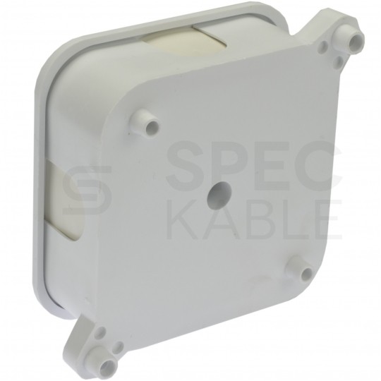 Puszka instalacyjna typu P-2 natynkowa 72x72x28mm hermetyczna IP44 biała