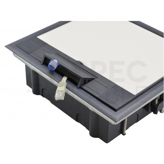 Puszka podłogowa 12M (6x 45x45) IP40 regulowana Alantec